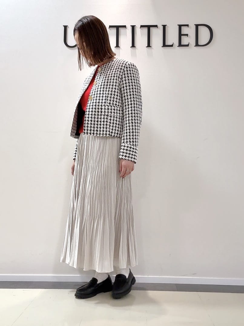 YUIさんの「UNTITLED｜【セットアップ可能】クラシックチドリ ジャケット」を使ったコーディネート