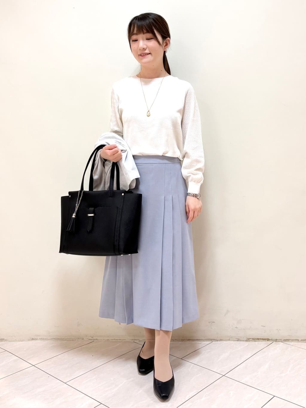 mikiさんの「Reflect｜【SS-4Lサイズ／UVカット／接触冷感】匠ジャケット／ベーシックテーラード」を使ったコーディネート