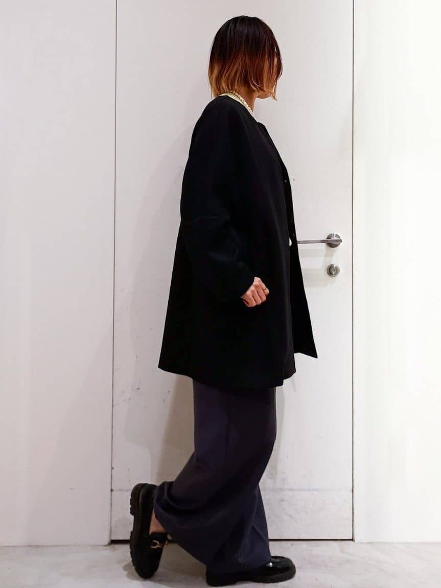 shinkoさんの「OPAQUE.CLIP｜フォルムスリーブミドルコート【洗濯機OK】」を使ったコーディネート