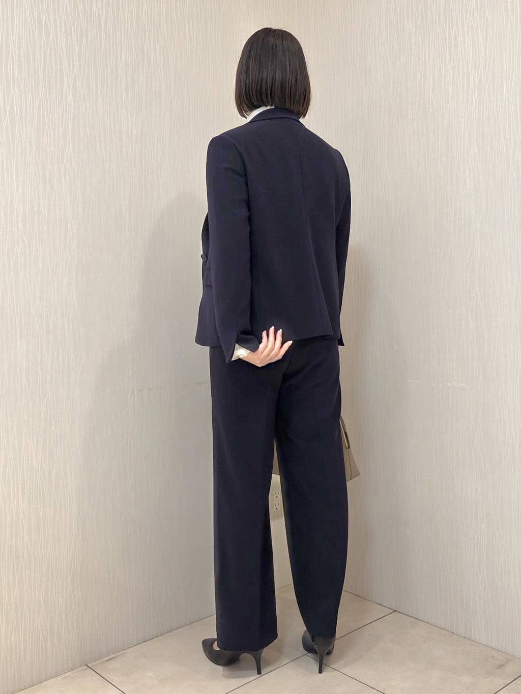 naokoさんの「UNTITLED｜◆【通年活躍/洗えるスーツ】テーラードジャケット」を使ったコーディネート