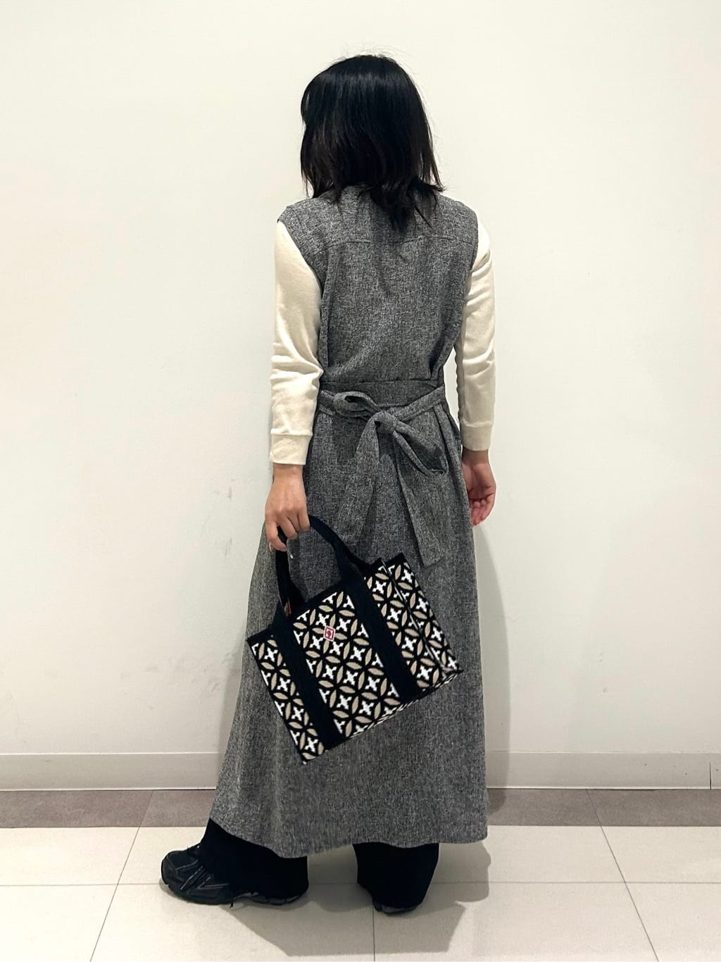 とりみさんの「DRESSTERIOR｜◆【ウォッシャブル】コットンフルニードルニット」を使ったコーディネート