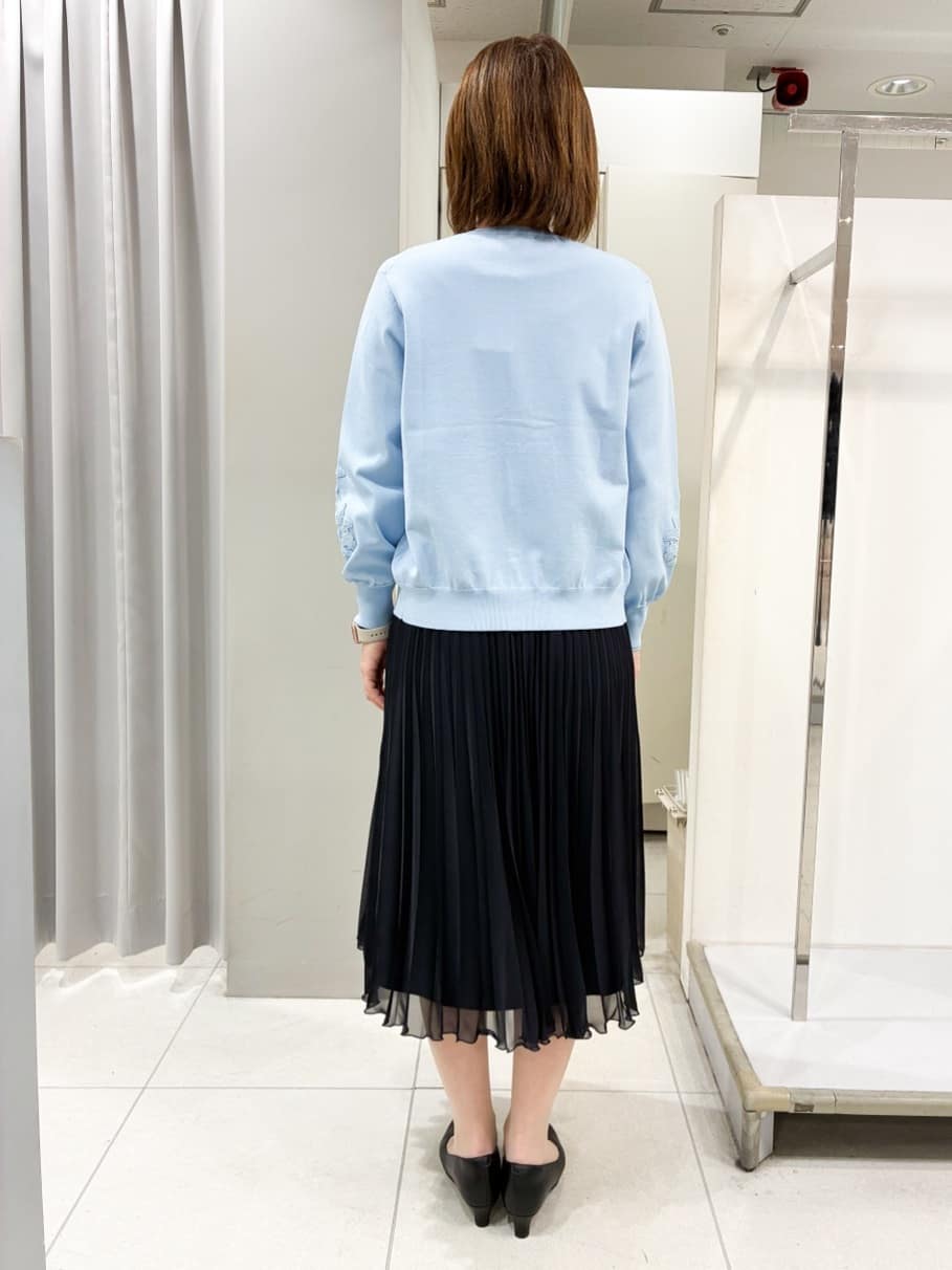 たみちゃんさんの「Reflect｜レースデザインスリーブカーディガン」を使ったコーディネート