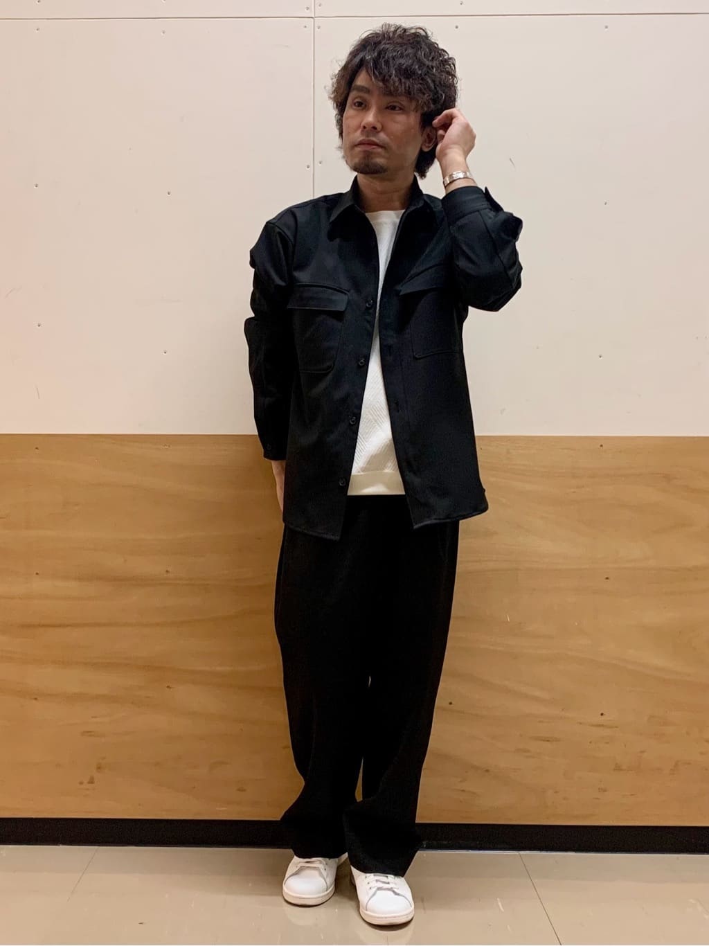 MATUさんの「THE SHOP TK｜FLEX LINE  カバーオール　ストレッチ/防シワ/マシンウォッシャブル/セットアップ可」を使ったコーディネート