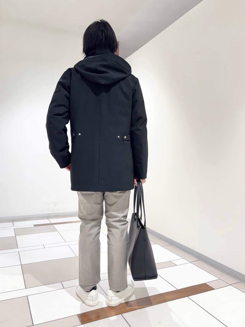 及川さんの「TAKEO KIKUCHI｜【3WAY】ドビー ダウンライナー付ブルゾン」を使ったコーディネート