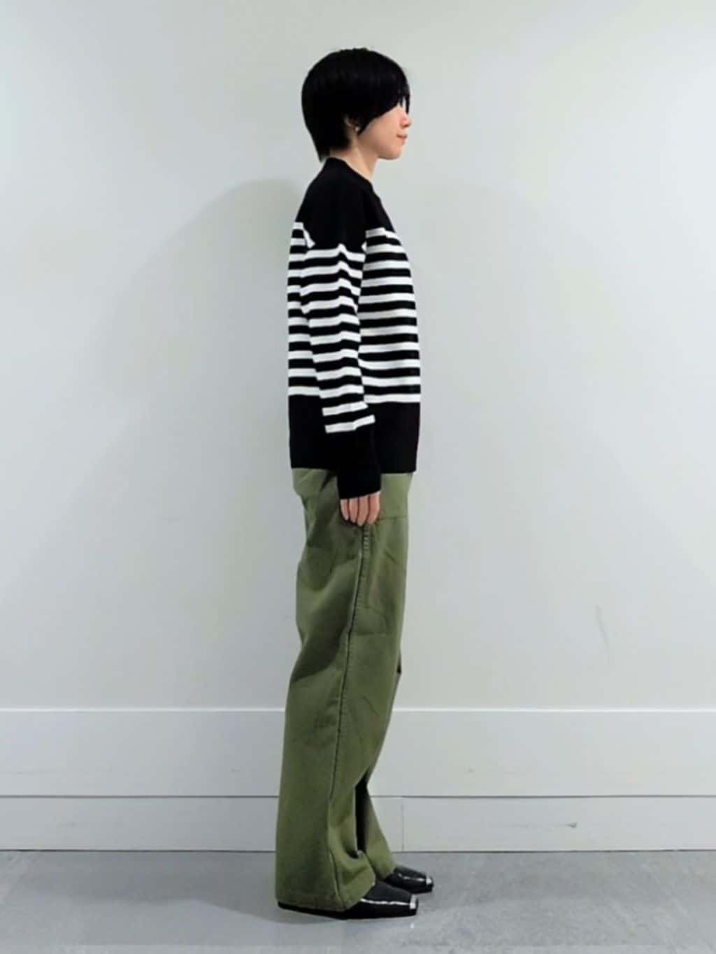 ミズタさんの「UNTITLED｜【洗える】ミラノリブニット」を使ったコーディネート