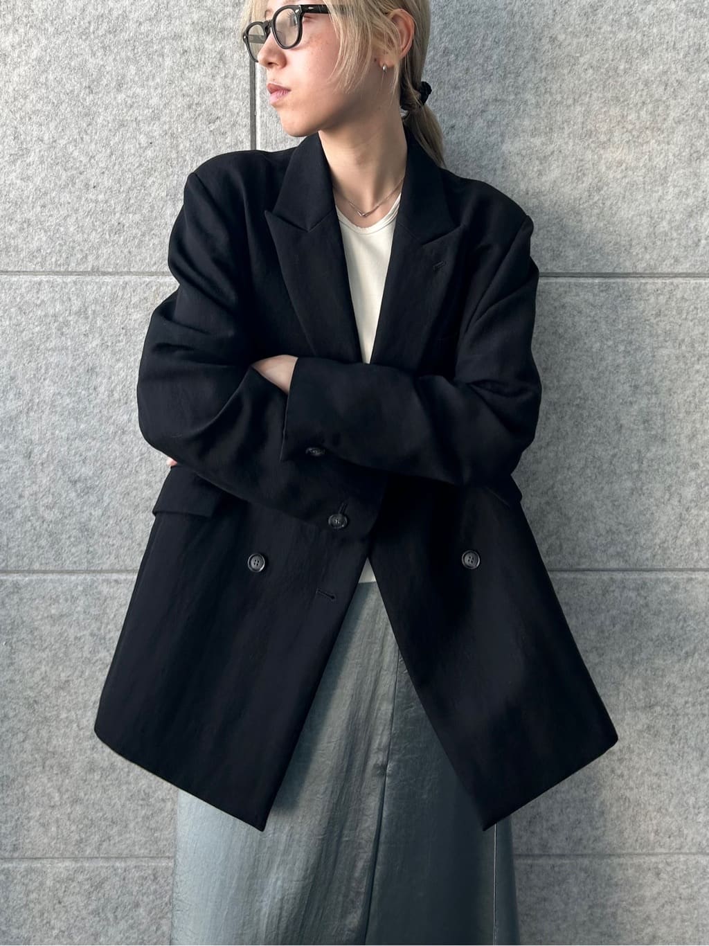 honoka Aさんの「CODE A｜arc tailored jacket」を使ったコーディネート