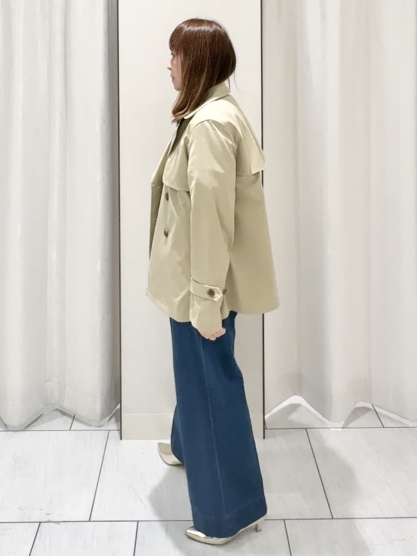 ʏᴜᴋɪᴋᴏさんの「UNTITLED｜◆【セットアップ可/ワイド】ライトウェイトデニムパンツ」を使ったコーディネート