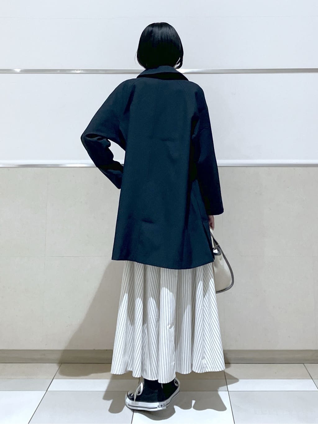 eriko さんの「Dessin｜【花粉ガード/撥水加工/洗える】ステンカラースプリングコート」を使ったコーディネート