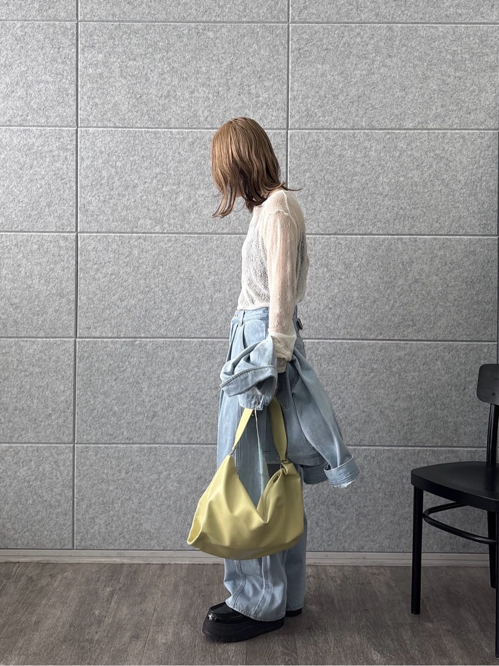 kotakiさんの「INDIVI｜【2WAY】スリットレースプルオーバー」を使ったコーディネート