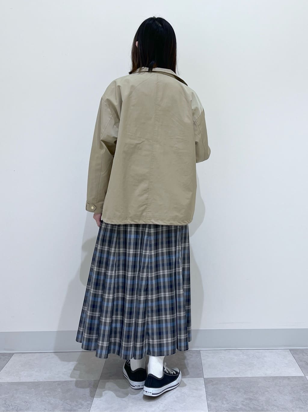 canaさんの「Dessin｜【撥水/2WAY】フーディーブルゾン」を使ったコーディネート