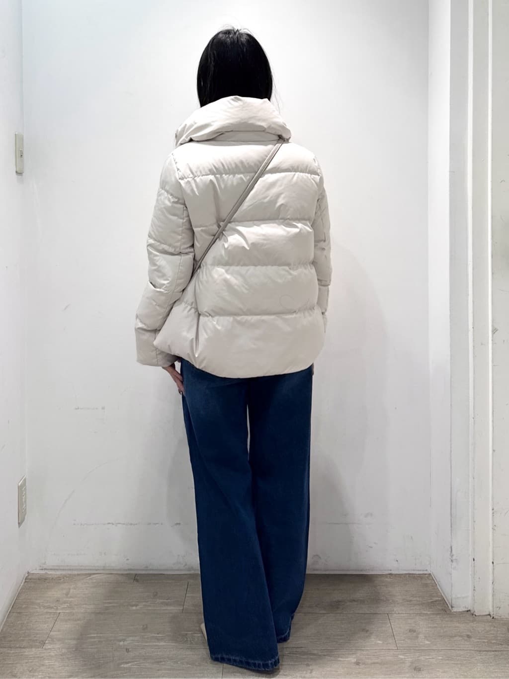 yuicciさんの「OPAQUE.CLIP｜撥水ショートダウン【防風／抗菌防臭／洗濯機洗い可】《SS～LL》」を使ったコーディネート