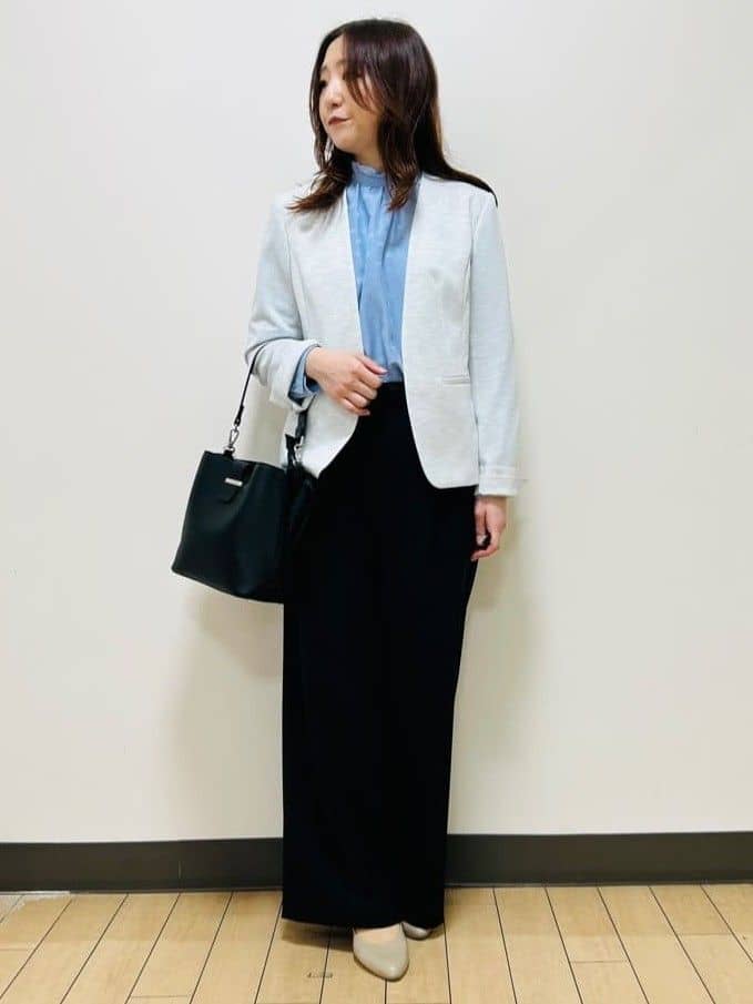 miiiさんの「Reflect｜【SS-4Lサイズ／UVカット／接触冷感】匠ジャケット／ベーシックテーラード」を使ったコーディネート