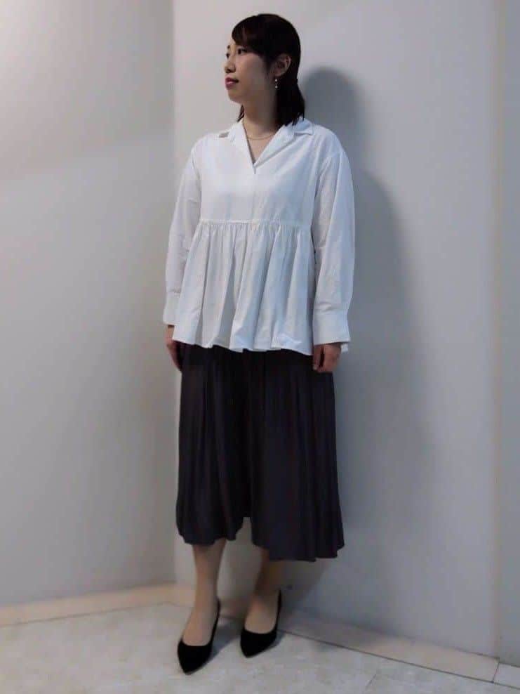 エリさんの「Reflect｜【着回し力◎】ジャケット風ニットカーディガン」を使ったコーディネート