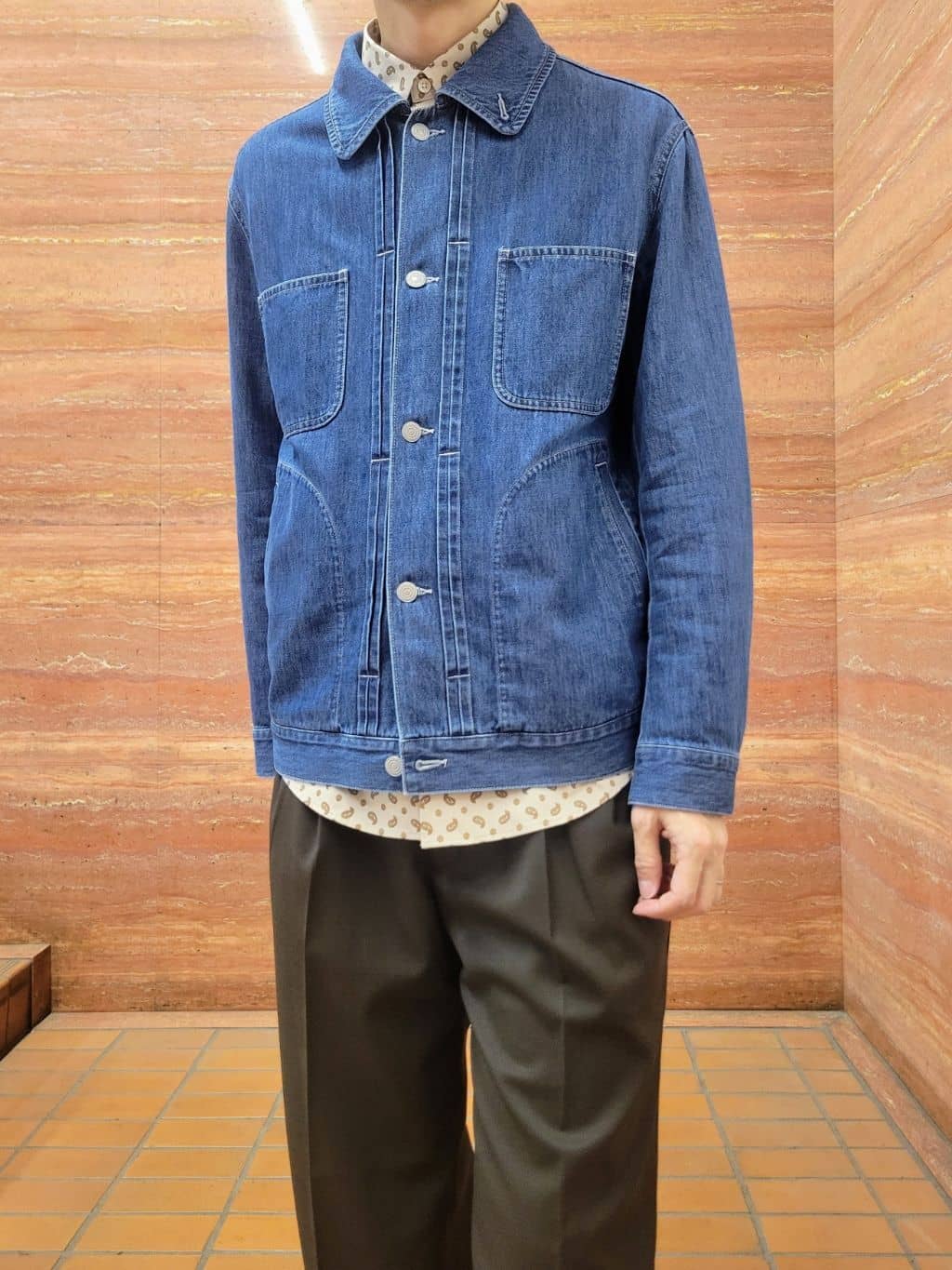 piroyaさんの「TAKEO KIKUCHI｜【BOWLER HAT LABEL】エクスプローラー Gジャン」を使ったコーディネート
