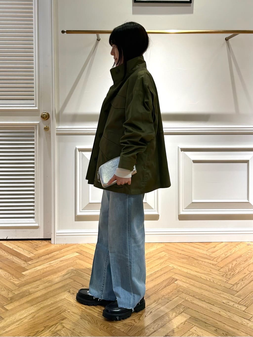 cocoさんの「DRESSTERIOR｜◆【ウォッシャブル】コットンフルニードルニット」を使ったコーディネート