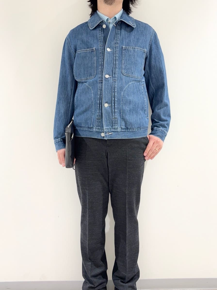 及川さんの「TAKEO KIKUCHI｜【BOWLER HAT LABEL】エクスプローラー Gジャン」を使ったコーディネート