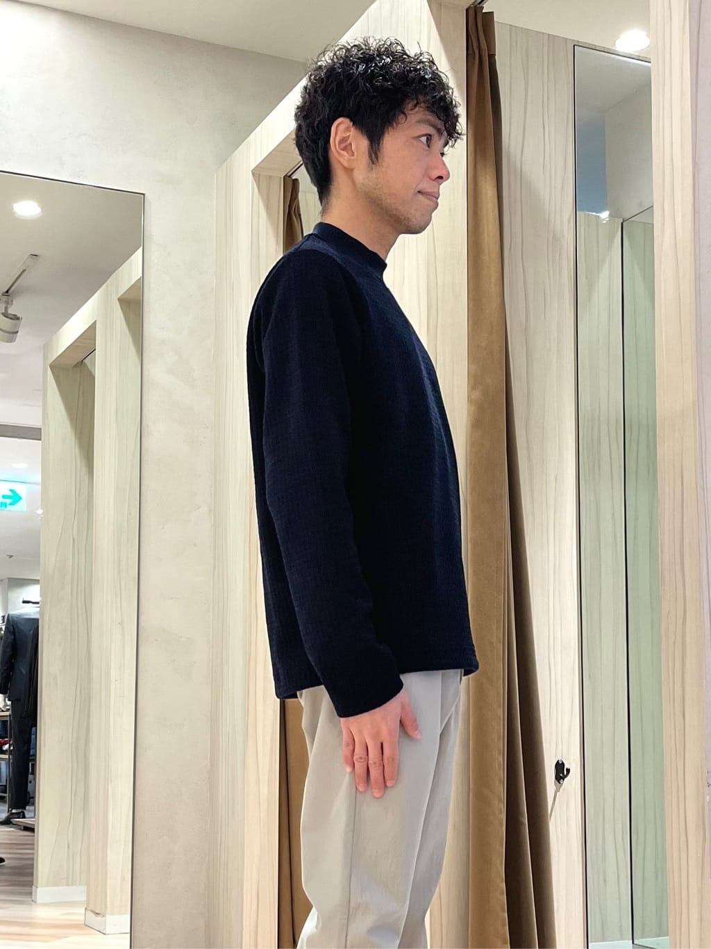 URAさんの「TAKEO KIKUCHI｜カラーコンビ ダウンブルゾン」を使ったコーディネート