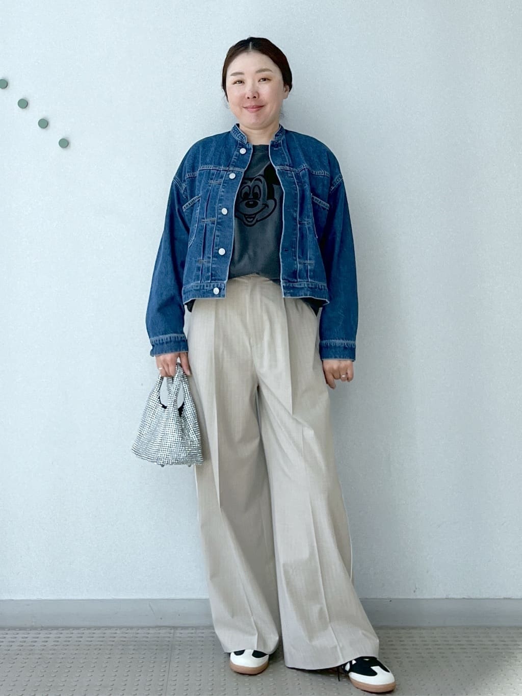 Soeさんの「DRESSTERIOR｜【ウォッシャブル】ヴィンテージバンドカラーGジャン」を使ったコーディネート