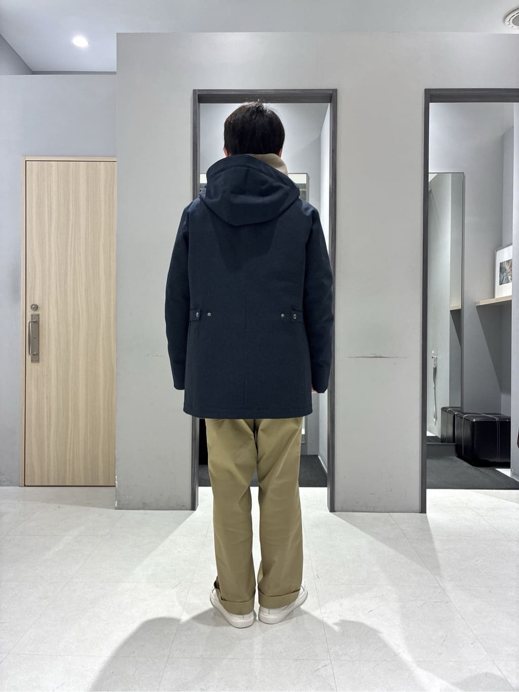 わいずみさんの「TAKEO KIKUCHI｜【3WAY】ドビー ダウンライナー付ブルゾン」を使ったコーディネート