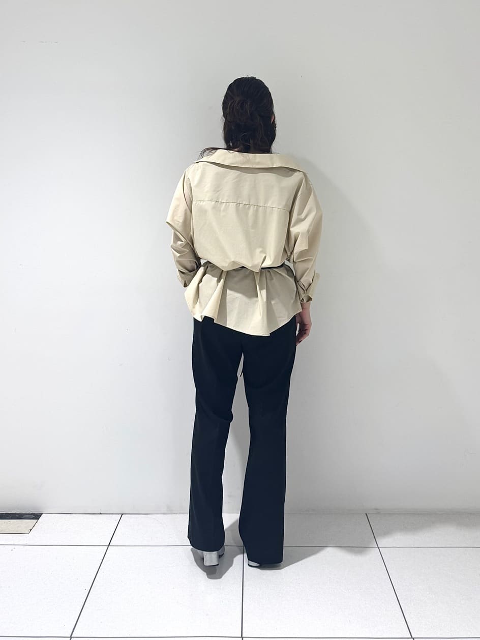 そんさんの「INDIVI｜Timeless｜ビッグポケットフォルムシャツ【接触冷感】」を使ったコーディネート