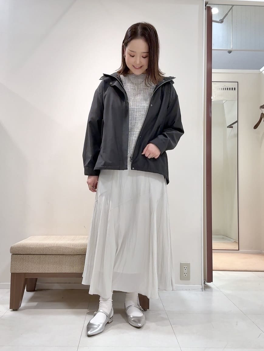 YUIさんの「UNTITLED｜【洗える/はっ水】リラクシーマウンテンパーカー」を使ったコーディネート