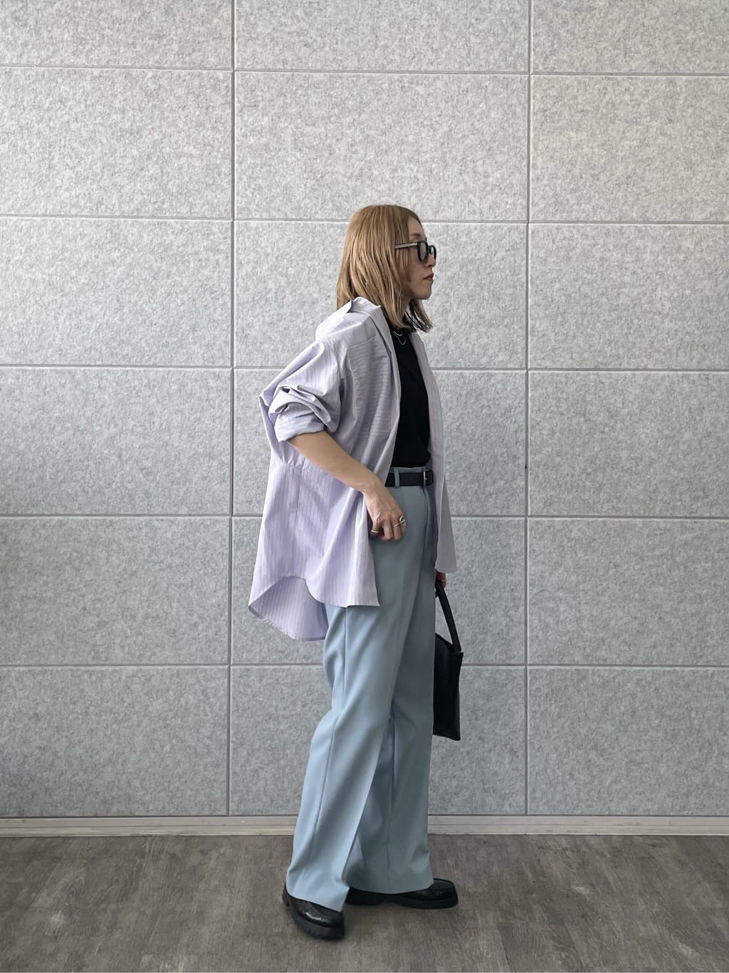 kotakiさんの「INDIVI｜Timeless｜ビッグポケットフォルムシャツ【接触冷感】」を使ったコーディネート