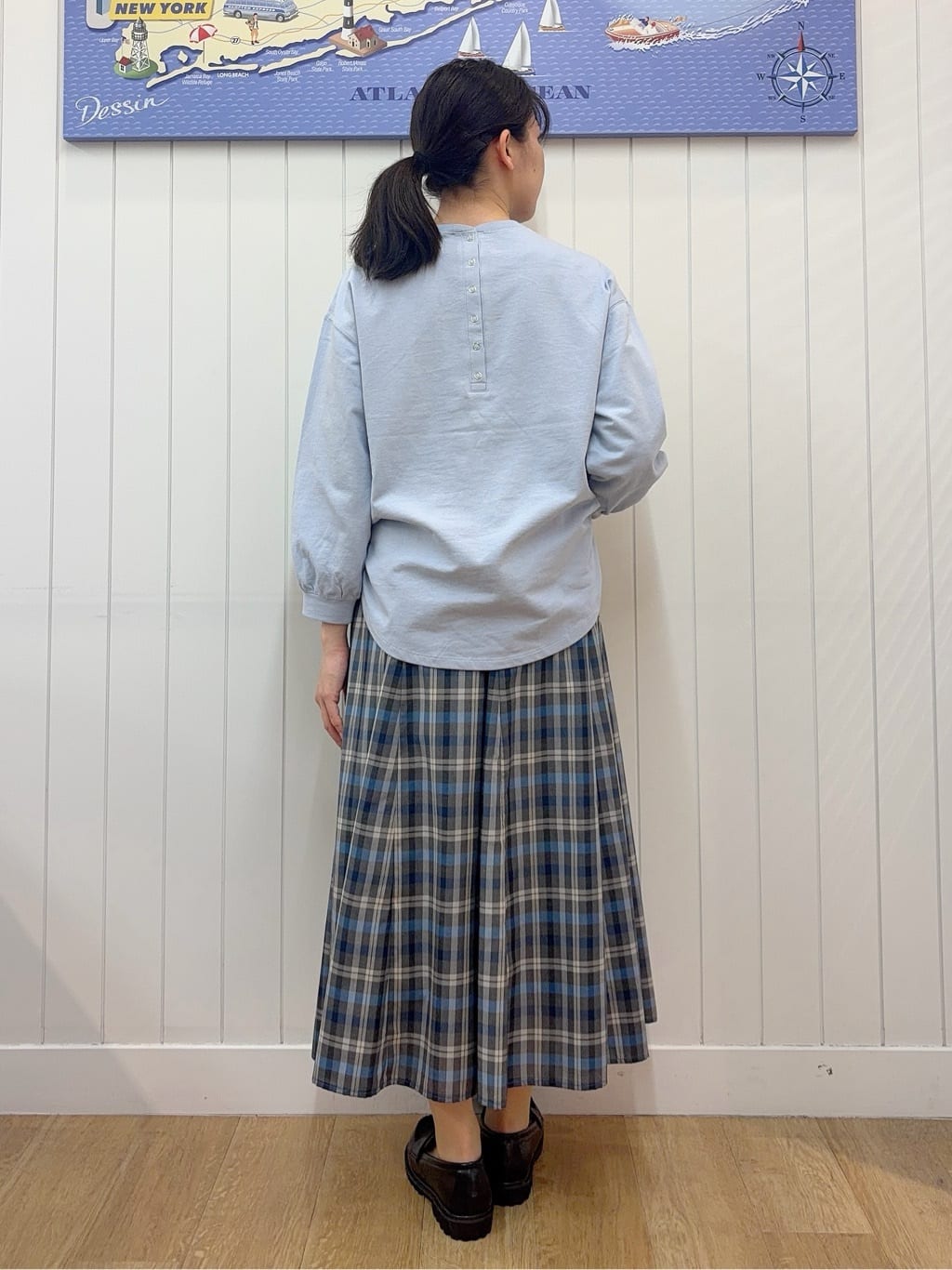 Mayaさんの「Dessin｜【軽量】ヌビトートバッグ」を使ったコーディネート