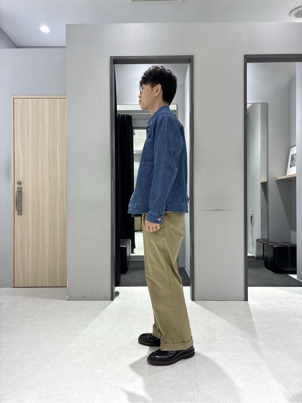 わいずみさんの「TAKEO KIKUCHI｜【BOWLER HAT LABEL】エクスプローラー Gジャン」を使ったコーディネート