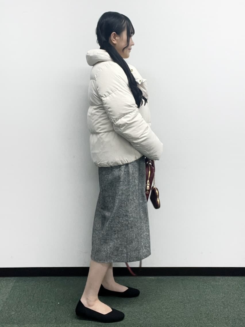 Hitomiさんの「index｜KAWADAダウンショートコート【撥水／洗濯機OK／静電気防止裏地】《XS～LL》」を使ったコーディネート