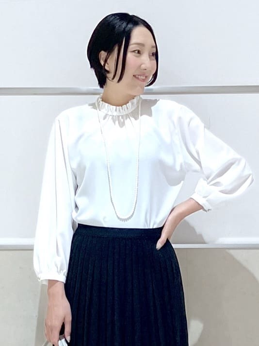 eriko さんの「Dessin｜【花粉ガード/撥水加工/洗える】ステンカラースプリングコート」を使ったコーディネート