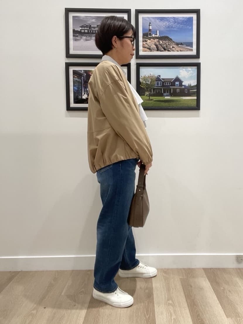Naoさんの「Dessin｜【洗える】フリルシャツブラウス」を使ったコーディネート