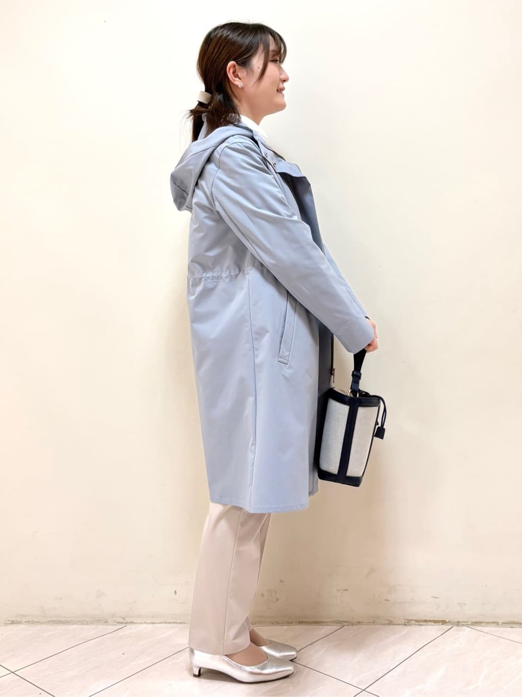 mikiさんの「Reflect｜【中綿ライナー付き】ライナー付きフーデッドロングコート」を使ったコーディネート