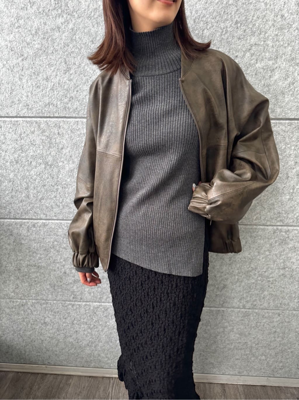 uchi__yamaさんの「CODE A｜【Re】grain zip over blouson」を使ったコーディネート