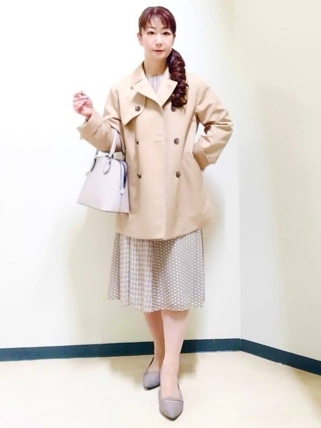 花さんの「Reflect｜【オン・オフ着回しやすい◎】ダブルブレストジャケット」を使ったコーディネート