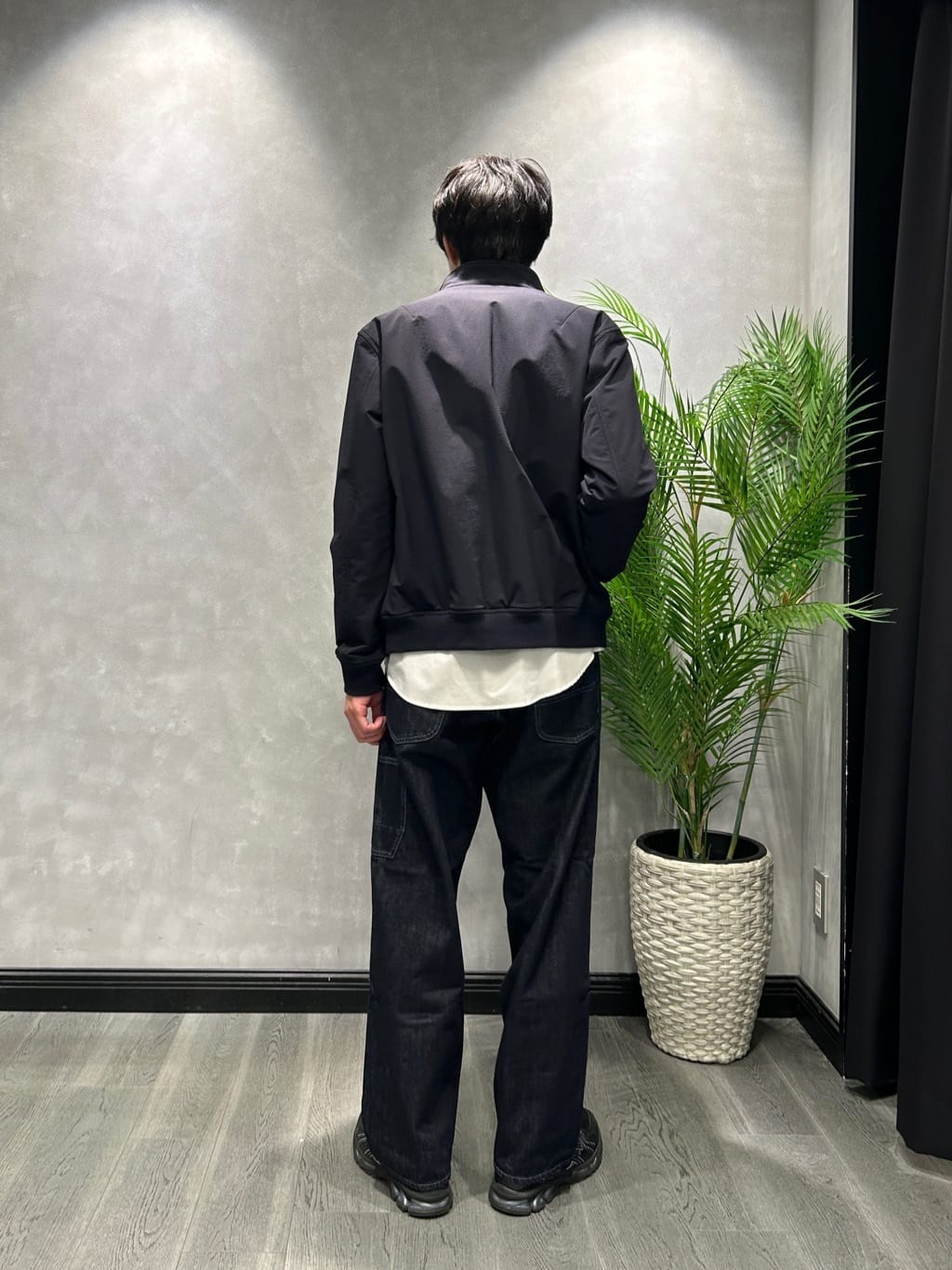 ruiさんの「TAKEO KIKUCHI｜スタンドカラー ショート リブ ブルゾン」を使ったコーディネート