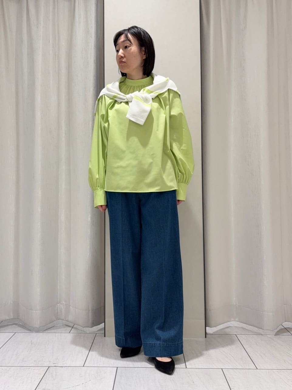 わたなべさんの「UNTITLED｜◆【2WAY/洗える/はっ水】グログランモッズコート」を使ったコーディネート