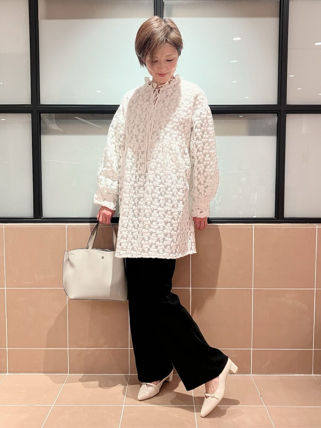 Ｋさんの「ESPERANZA｜ベルトポインテッドパンプス」を使ったコーディネート