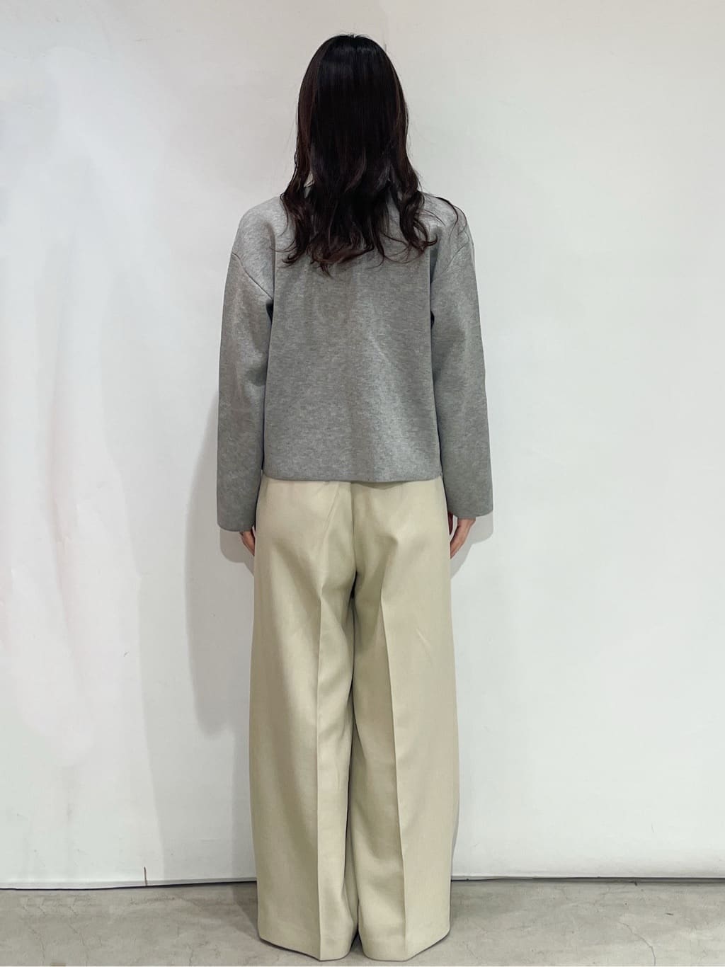 sayaさんの「OPAQUE.CLIP｜スナップボタンニットカーディガン【洗濯機OK】」を使ったコーディネート