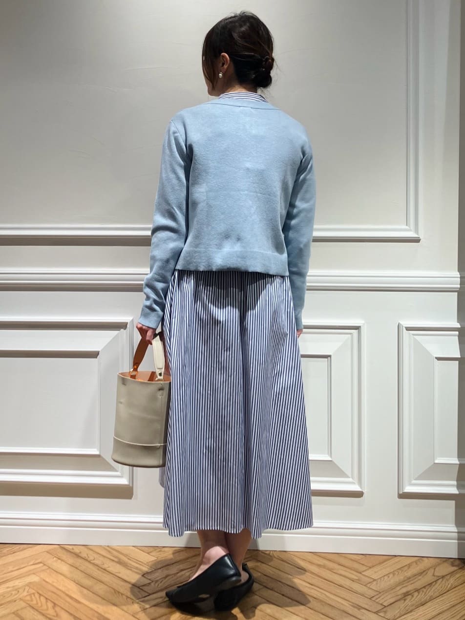 TSUKUIさんの「DRESSTERIOR｜◆ウォッシャブルコットンカシミヤカーディガン」を使ったコーディネート