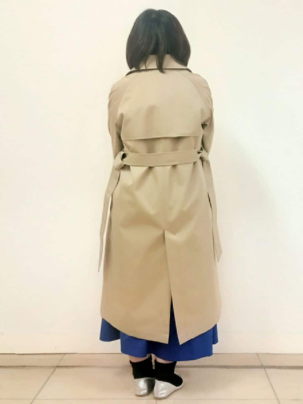 emiさんの「DRESSTERIOR｜◆【ウォッシャブル/美シルエット】ライト トレンチコート」を使ったコーディネート