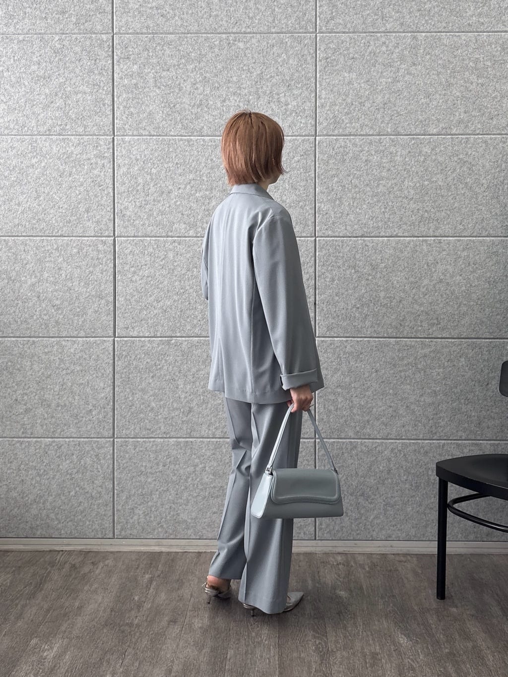 mikuさんの「INDIVI｜Comfy SET UP｜フレアスリーブブラウス【セットアップ対応／通勤／カセット服／接触冷感／UV」を使ったコーディネート