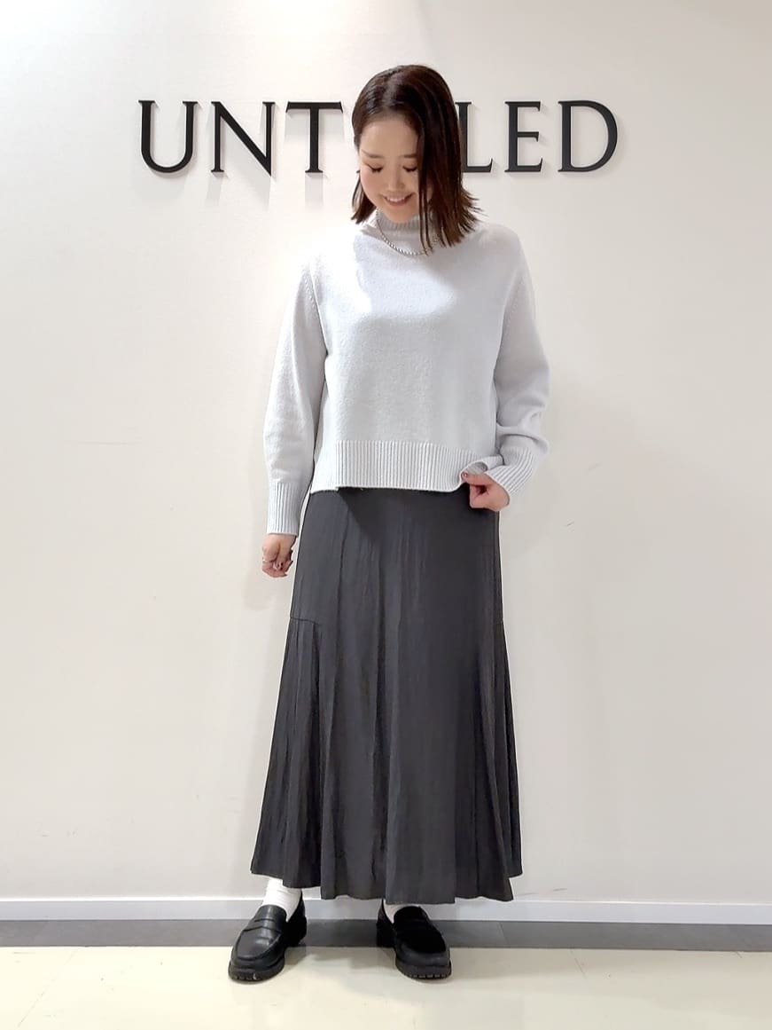 YUIさんの「UNTITLED｜【着回しが効く／オンオフアウター】ウールショートコート」を使ったコーディネート