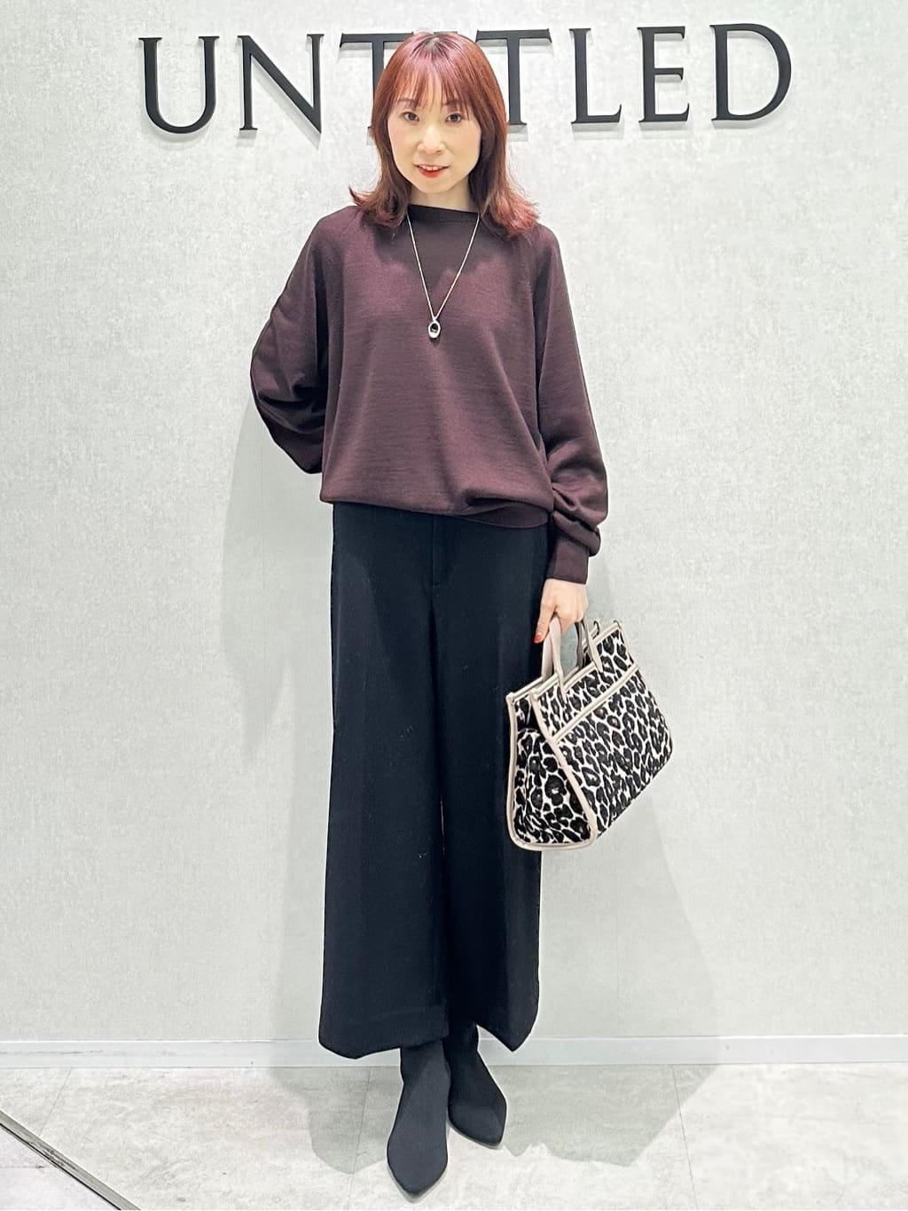 Miwaさんの「UNTITLED｜【洗える/ボタンなし】ミラノリブカーディガン」を使ったコーディネート