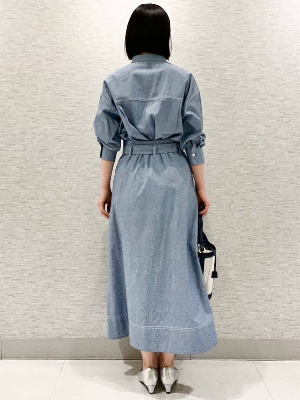 marikoさんの「Reflect｜【羽織にも◎】ダンガリーシャツ」を使ったコーディネート