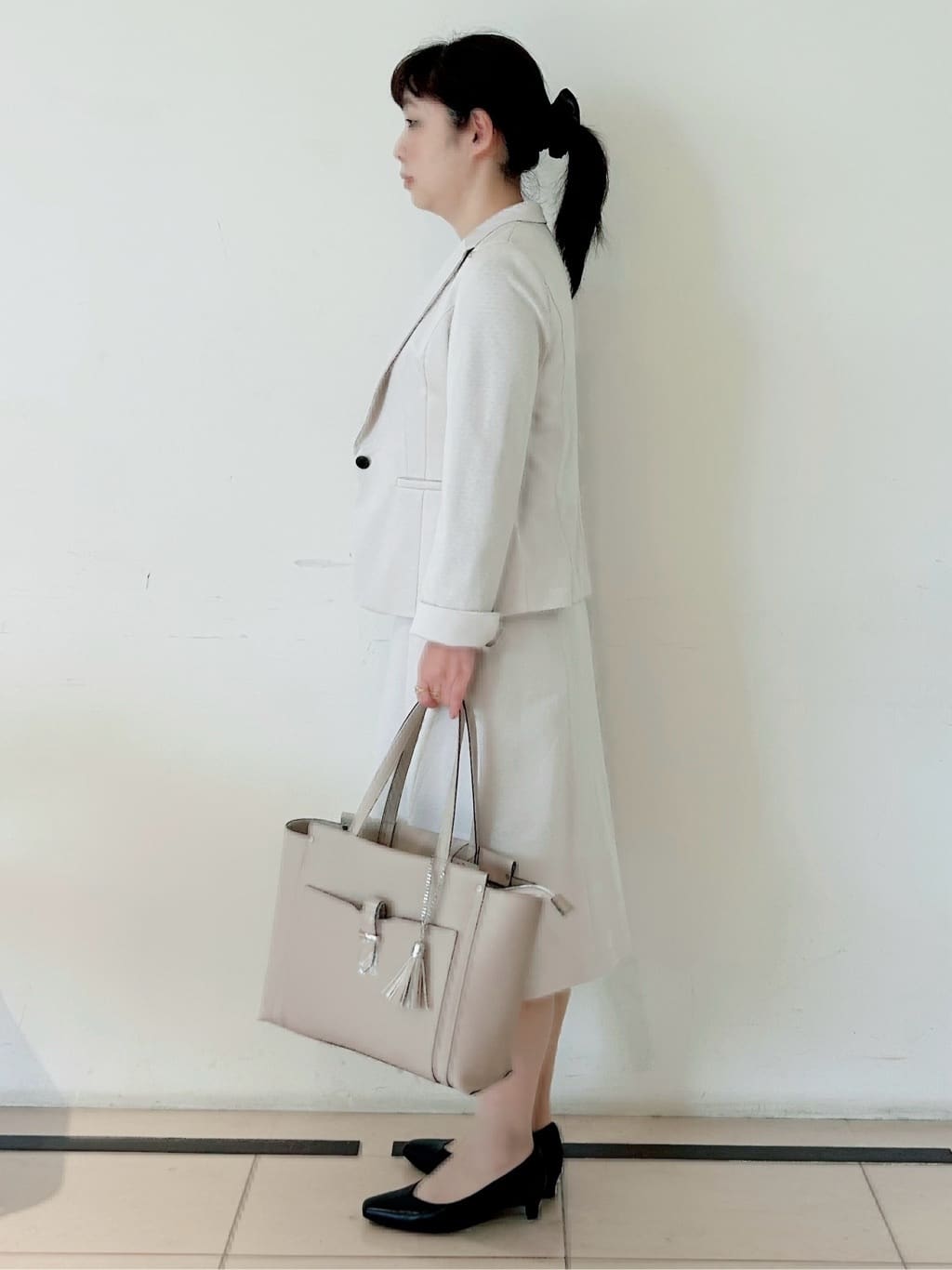 ひーさんの「Reflect｜【SS-4Lサイズ／UVカット／接触冷感】匠ジャケット／ベーシックテーラード」を使ったコーディネート