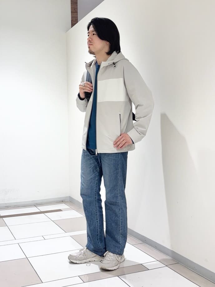 及川さんの「TAKEO KIKUCHI｜【KAJIF】フード ブルゾン」を使ったコーディネート