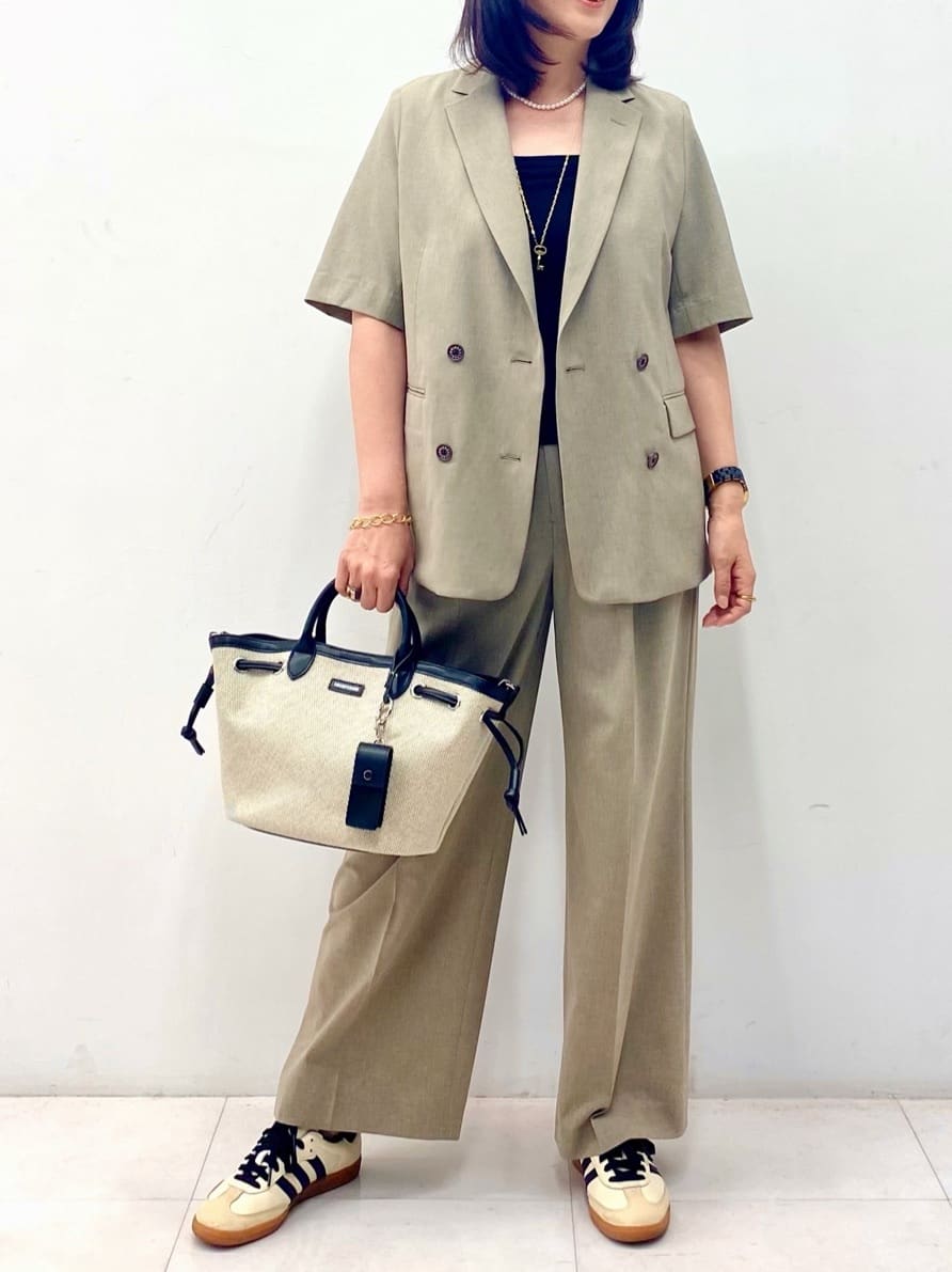 Sawaguchiさんの「DRESSTERIOR｜【otonaMUSE5月号掲載/セットアップ可】ウォッシャブルイージーサマージャケット」を使ったコーディネート