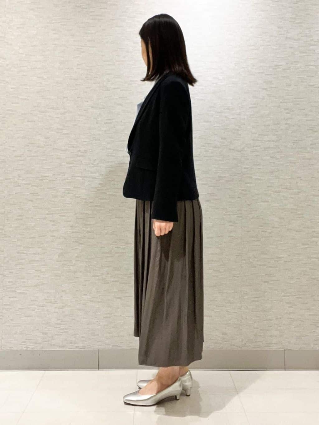 marikoさんの「Reflect｜【SS-4Lサイズ】匠ジャケット／ベーシックテーラード／WEB先行カラーあり」を使ったコーディネート