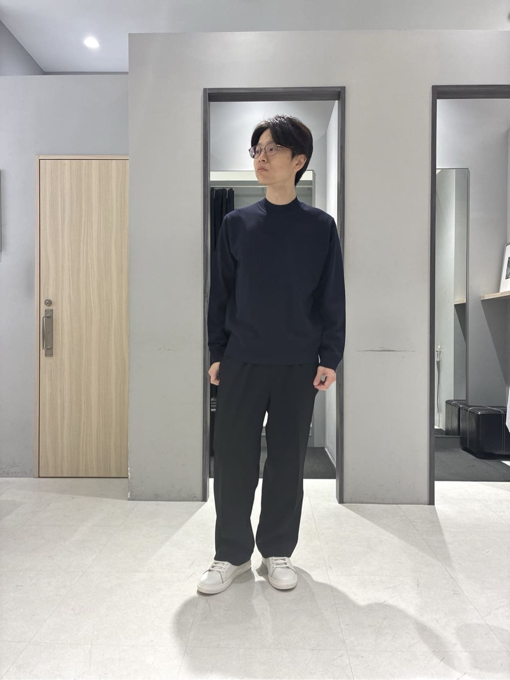 わいずみさんの「TAKEO KIKUCHI｜播州 ドビーストライプ フラワーシャツ」を使ったコーディネート
