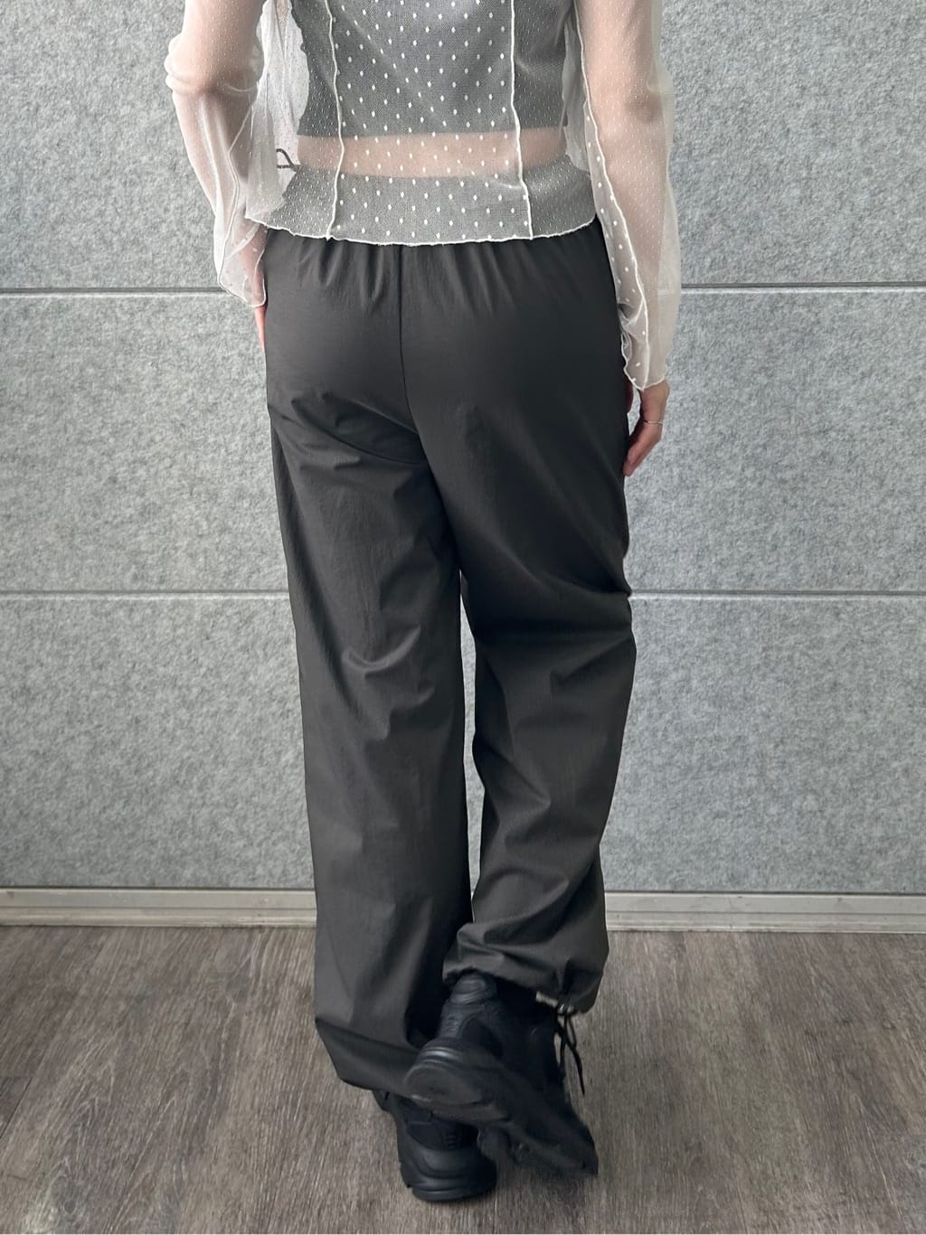 honoka Aさんの「CODE A｜tulle asymmetry blouse」を使ったコーディネート